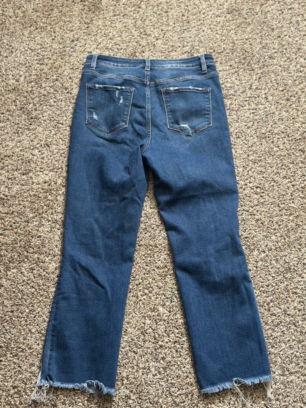 Vervet High Waisted Straight Leg Ankle Length Jeans Size 30 - 31” waist - Picture 6 of 7